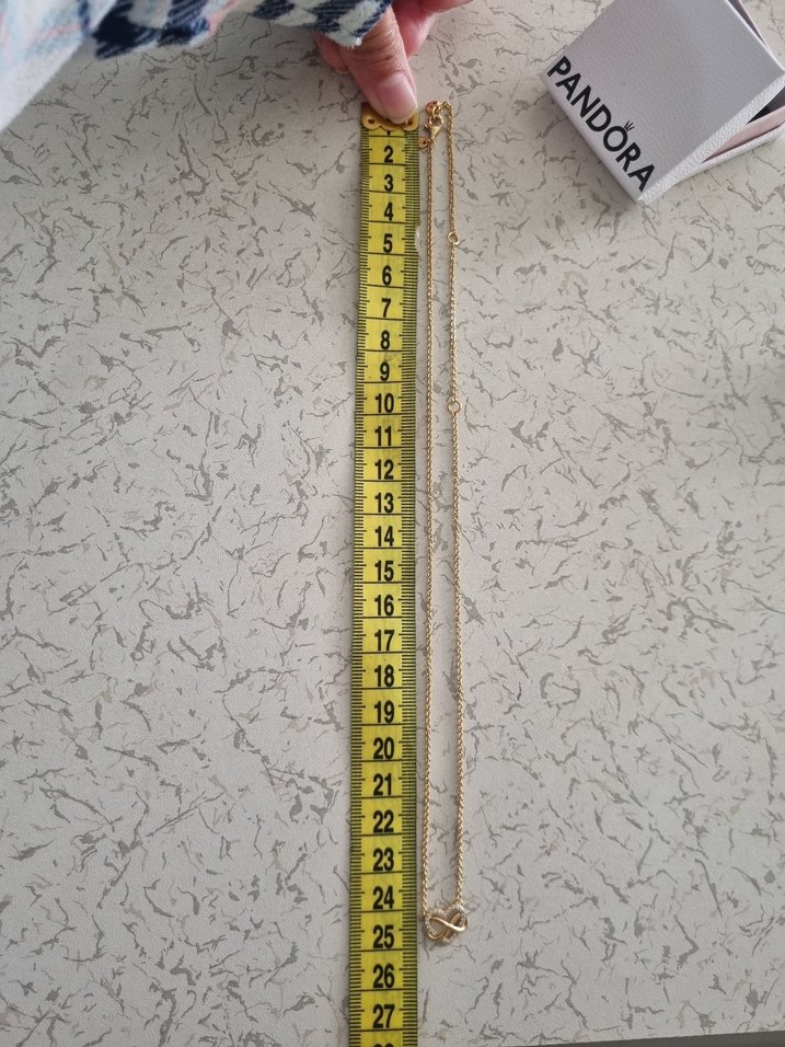 Işıltılı Sonsuz Kalp Altın Kaplama Kolye PANDORA - Görsel 4