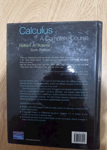 Calculus: A Complete Course - Robert A. Adams - Görsel 8