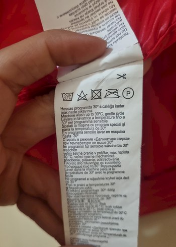 Kadın Kırmızı Kapüşonlu Şişme Yelek (LTB) - Görsel 5