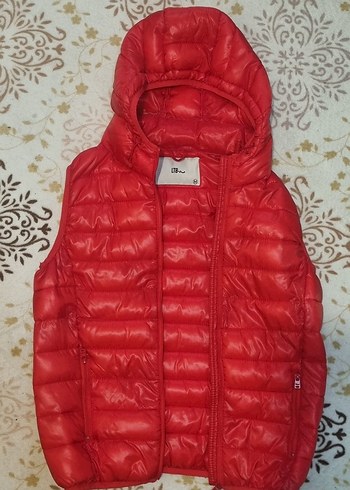 Kadın Kırmızı Kapüşonlu Şişme Yelek (LTB) - Görsel 3