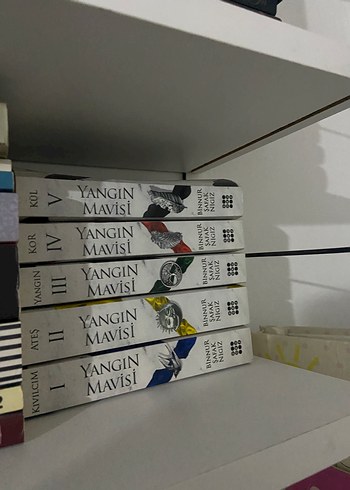 Yangın Mavisi Roman Serisi 5 Kitap