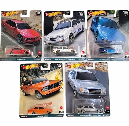Hot wheels premium canyon set