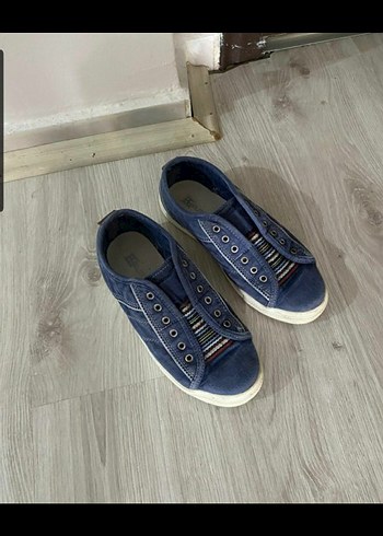 Kadın Mavi Denim Spor Ayakkabı