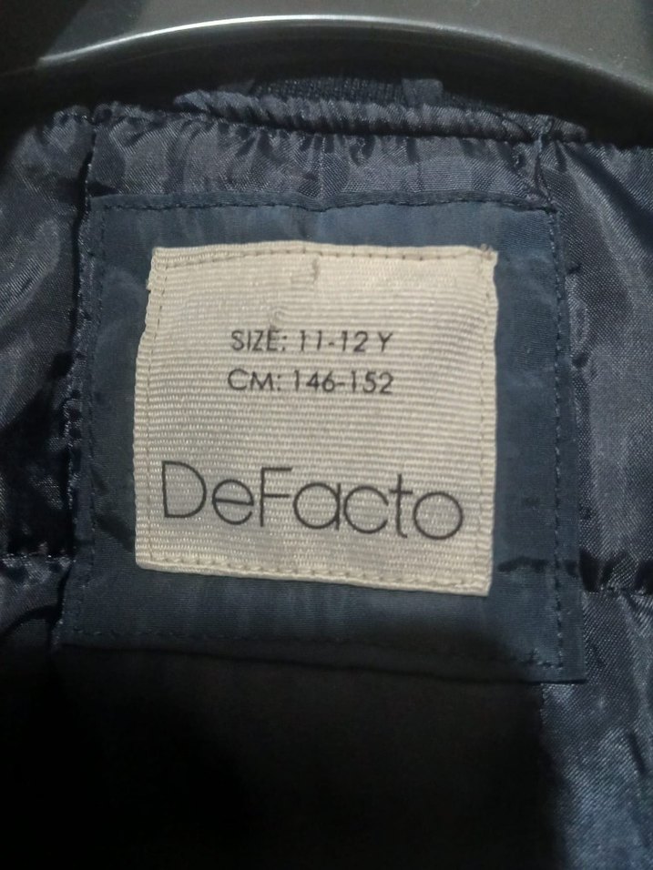 Erkek Çocuk Mavi Baskılı Fermuarlı Ceket - Görsel 5