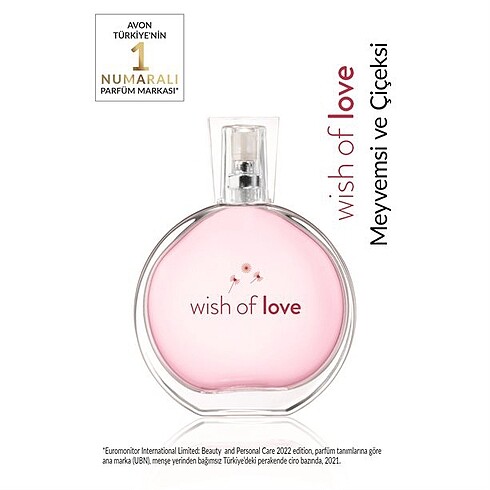 Wish of Love EDT Kadın Parfüm 2 adet