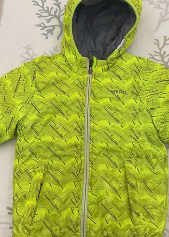 Sarı Fermuarlı Erkek Çocuk Mont çift taraflı Decathlon - Görsel 6