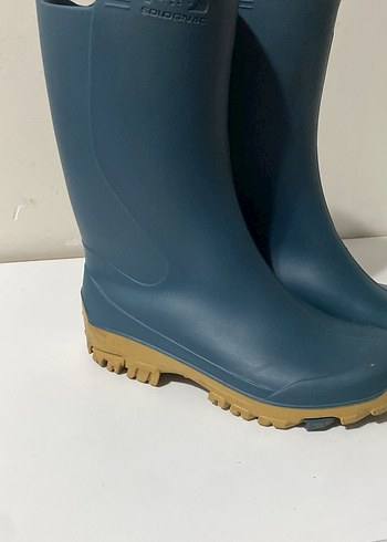Koyu Mavi Erkek Çocuk Lastik Çizme yağmur çizmesi - Görsel 3