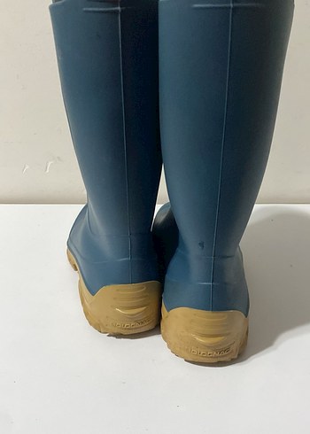 Koyu Mavi Erkek Çocuk Lastik Çizme yağmur çizmesi - Görsel 2