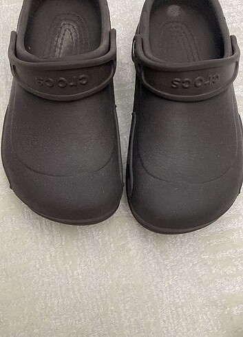 37 Beden kahverengi Renk Crocs terlik 
