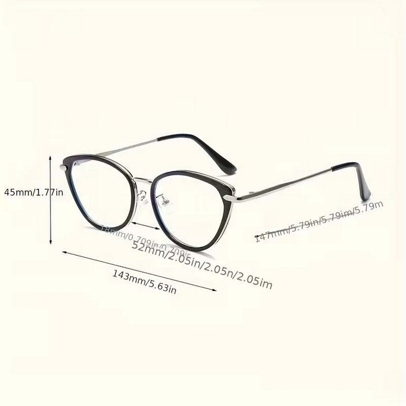 Kedi Gözü Kadın İmaj Gözlüğü - Görsel 3