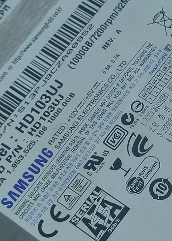 Samsung HD103UJ 3.5" Dahili 1 TB Sabit Disk - Görsel 2