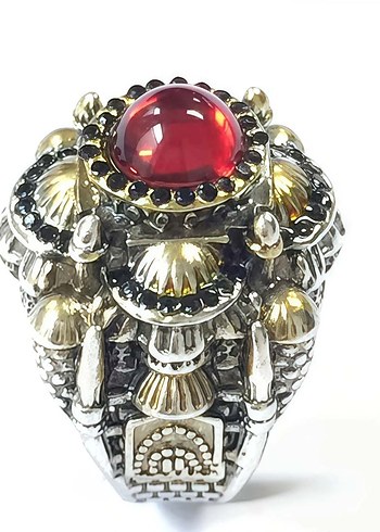 Vintage Ayasofya Erkek Yüzük - Görsel 4