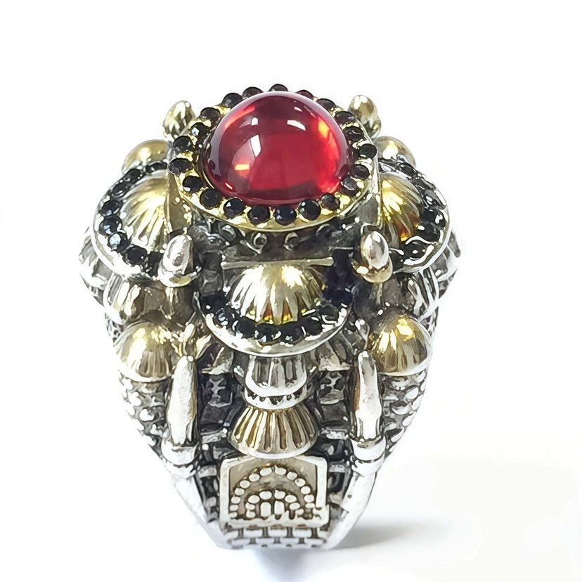 Vintage Ayasofya Erkek Yüzük - Görsel 4