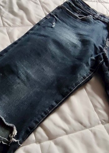 Pull&Bear Lacivert Erkek Kot Pantolon - Görsel 4