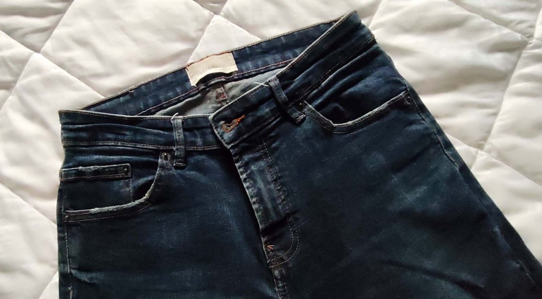 Pull&Bear Lacivert Erkek Kot Pantolon - Görsel 5