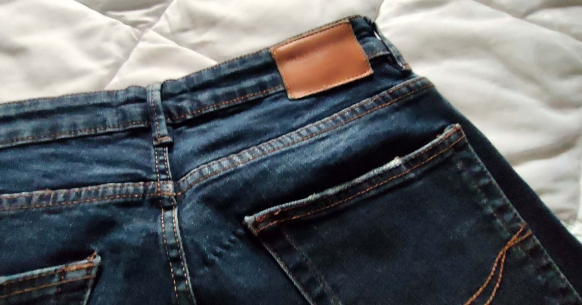 Pull&Bear Lacivert Erkek Kot Pantolon - Görsel 2