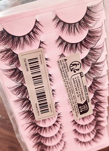 Protez Mink Kirpik Seti - Görsel 2