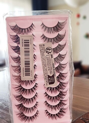 Protez Mink Kirpik Seti - Görsel 6