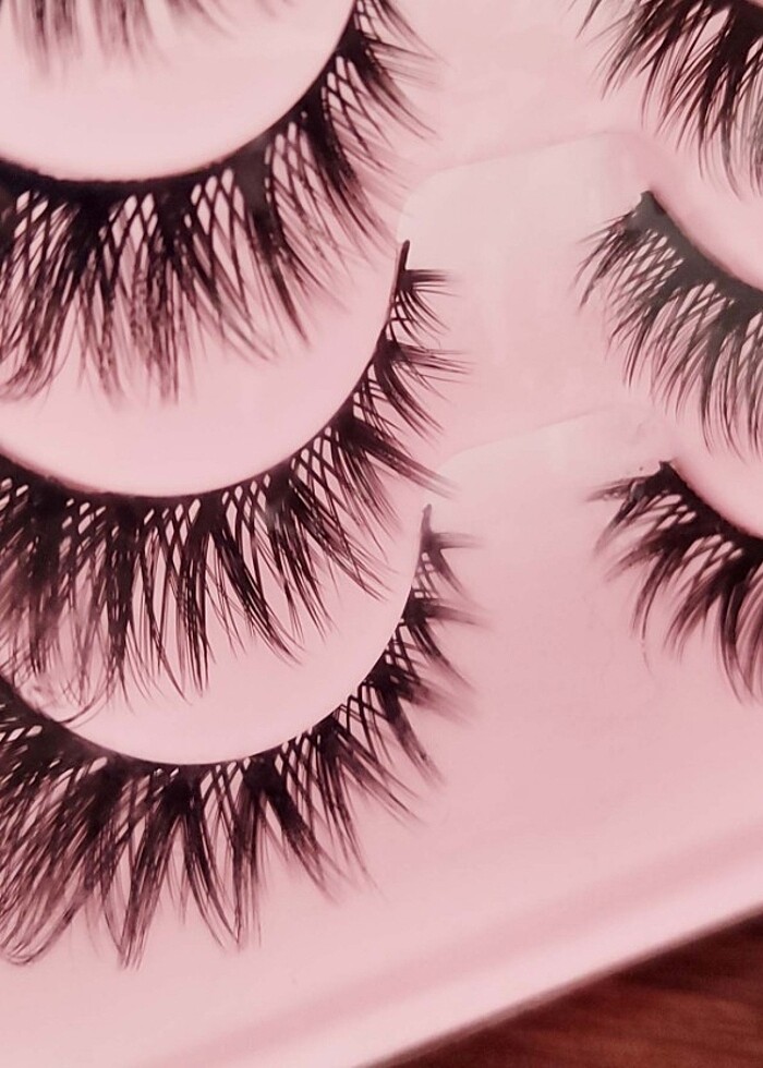 Protez Mink Kirpik Seti - Görsel 3