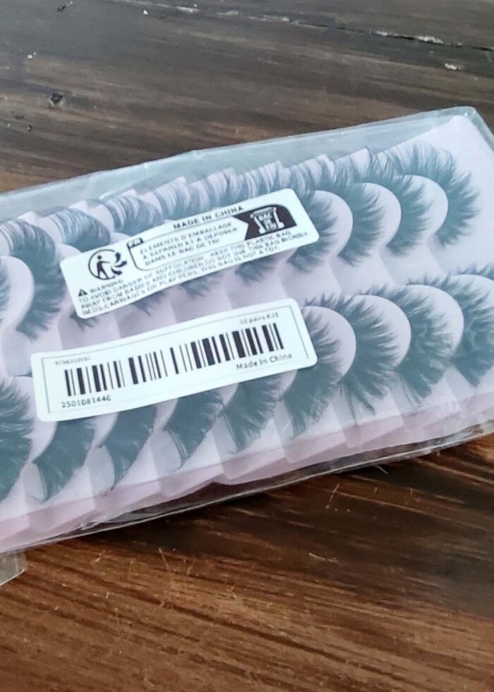 Protez Mink Kirpik Seti - Görsel 5