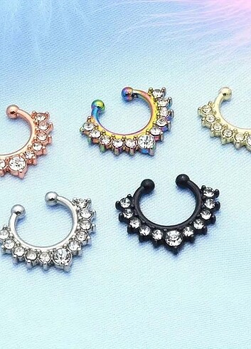 C Şekilli Burun Halkası - Görsel 6