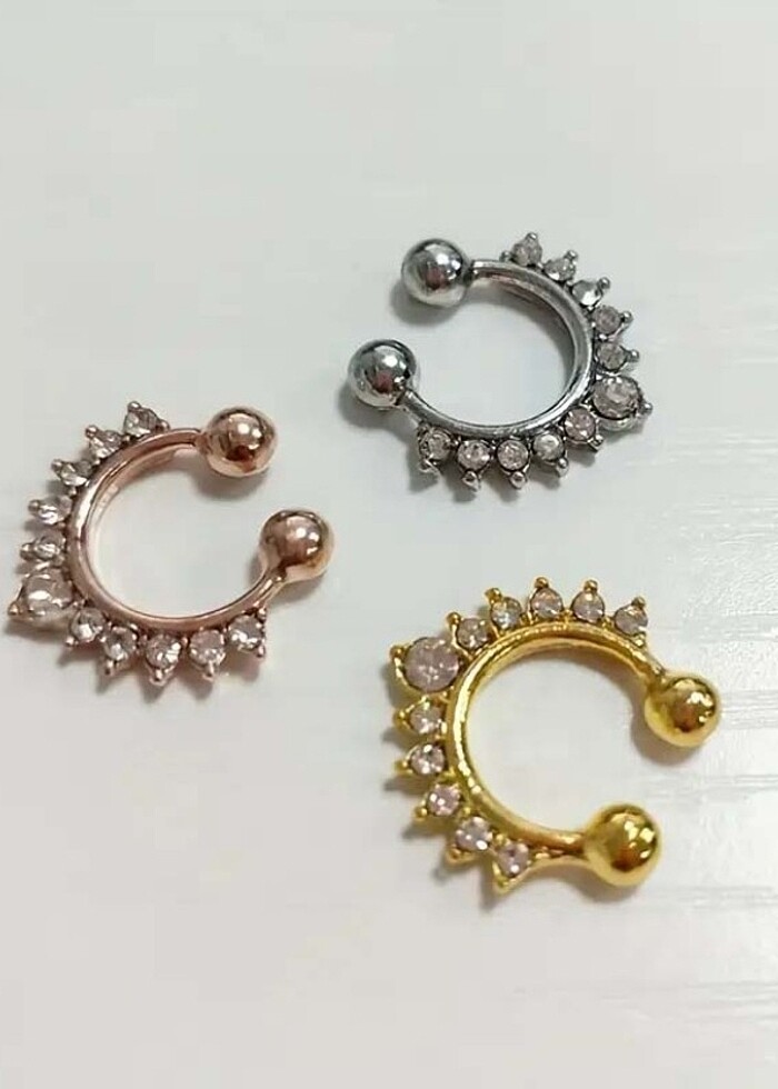 C Şekilli Burun Halkası - Görsel 5