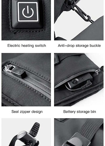 Elektrikli Sıcaklık Kontrollü Eldiven - Görsel 7