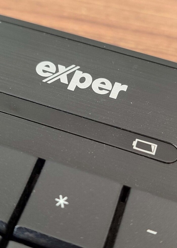 Exper K3100 Kablosuz Klavye - Görsel 2