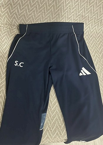 adidas futbolcu eşofman altı SC Lacivert Dar Kesim - Görsel 4