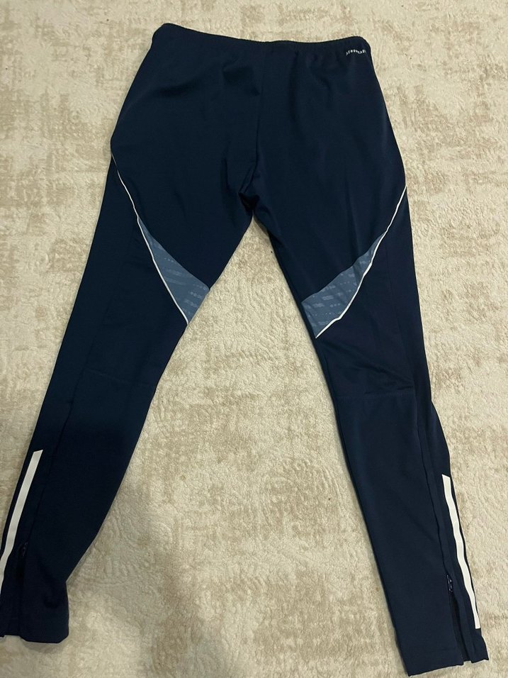 adidas futbolcu eşofman altı SC Lacivert Dar Kesim - Görsel 2