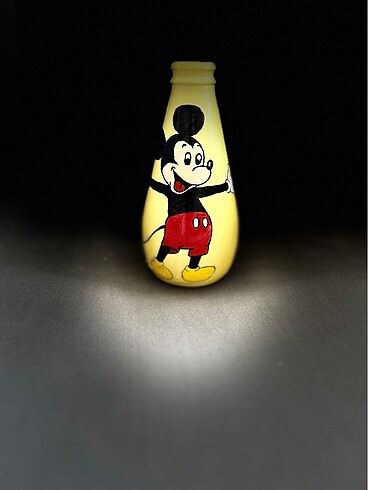 Beden sarı Renk Mickey mouse vazo