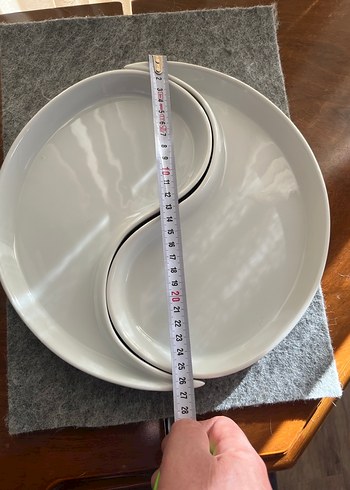 Büyük sunum tabakları servis Linens - Görsel 2