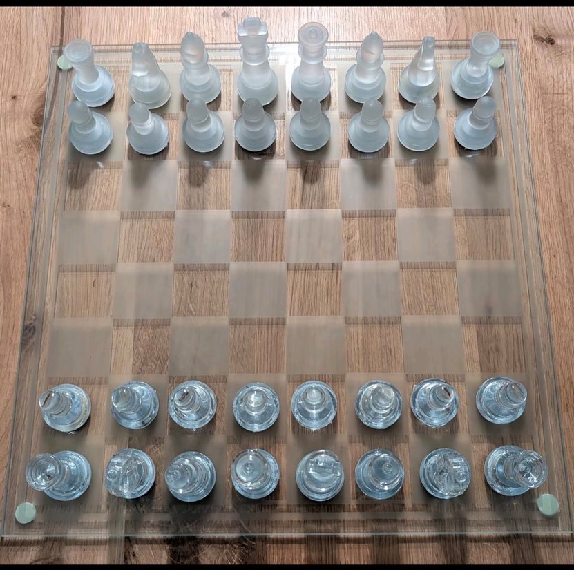 Tavla ve satranç  cam %100 - Görsel 2