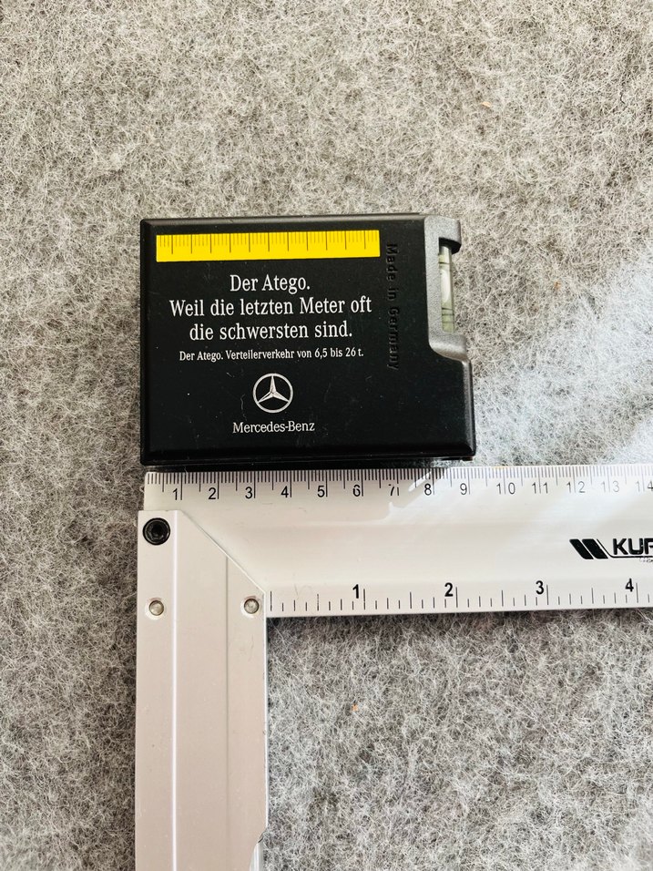 Mercedes benz su terazili şerit metre - Görsel 2