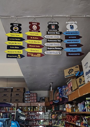 Taraftar. Duvar. Süslerı - Görsel 2