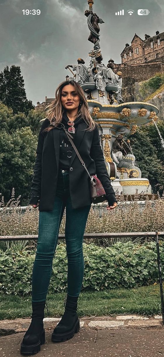 Primark Koyu Mavi Yüksek Bel Skinny Jean — görsel 2/4