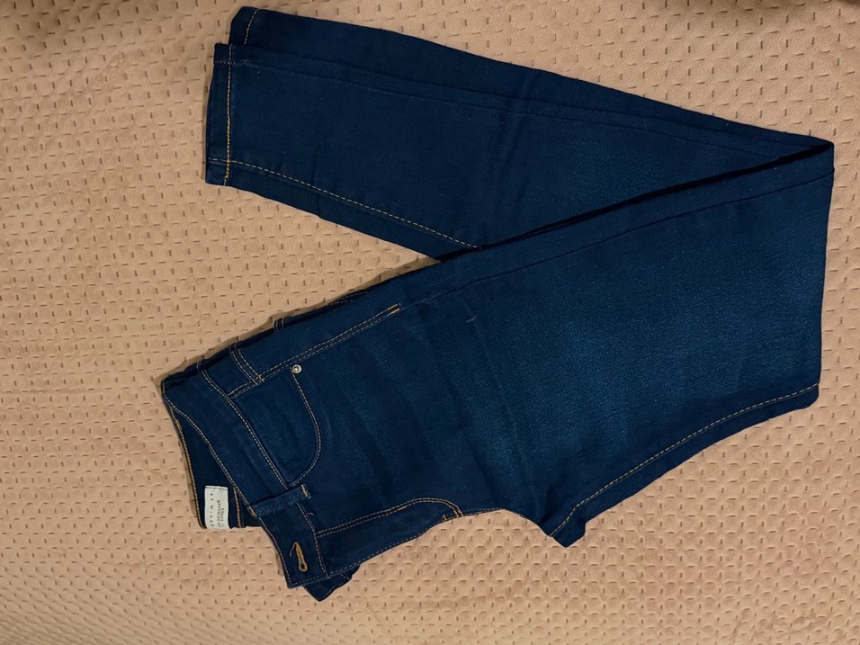 Primark Koyu Mavi Yüksek Bel Skinny Jean — görsel 3/4