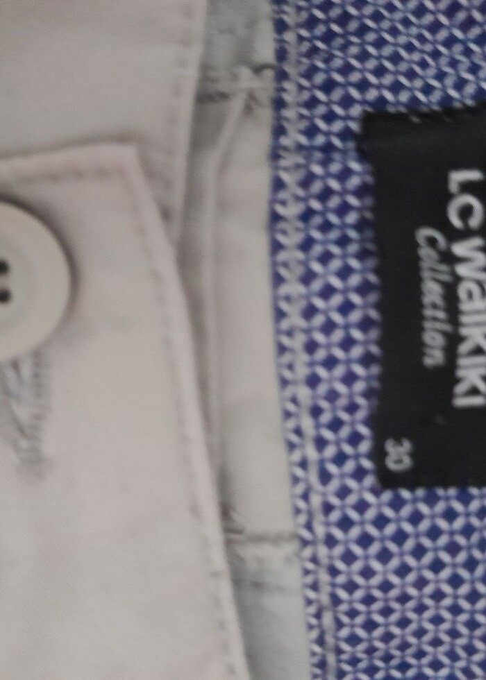 Keten şort  - Görsel 3