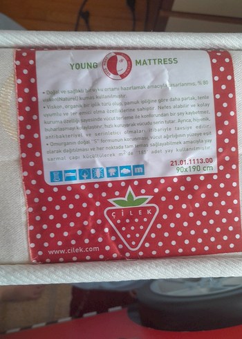 çilek mobilya araba yatak - Görsel 5