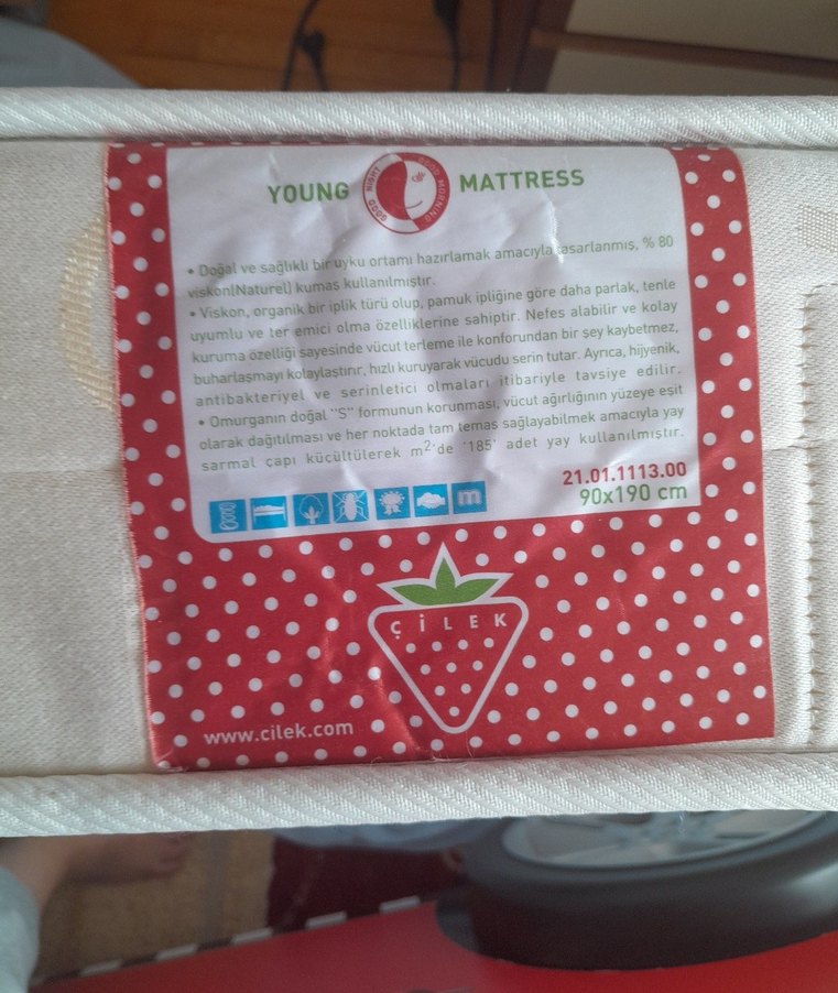 çilek mobilya araba yatak - Görsel 5