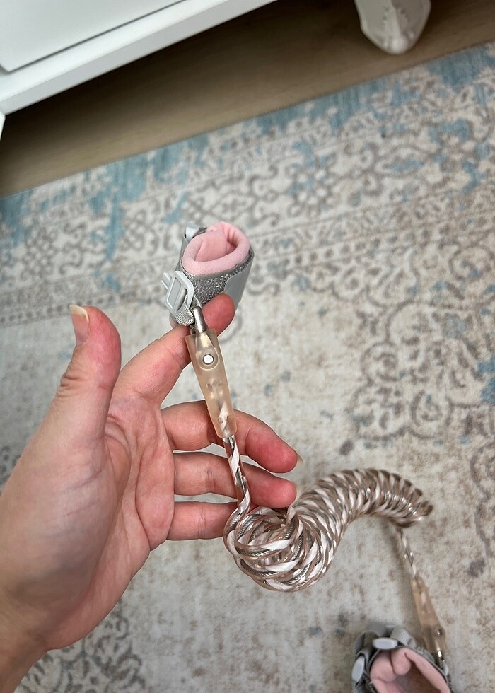 Çelik üç çocuk güvenlik bilekliği - Görsel 3