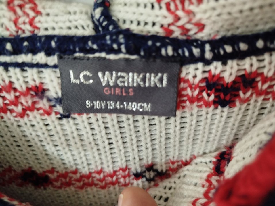 Renkli Nakışlı Bohem Kız Panço - Görsel 5