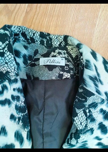 38 Beden yeşil Renk Blazer ceket