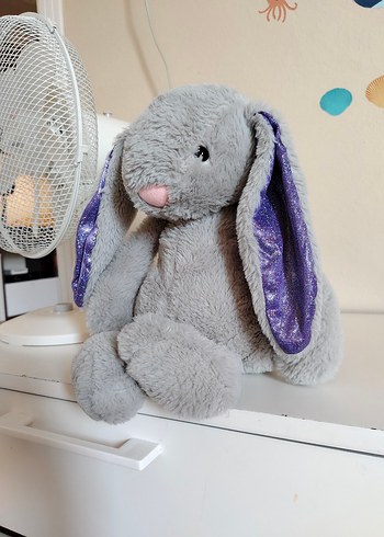 Gri Peluş tavşan 40 cm