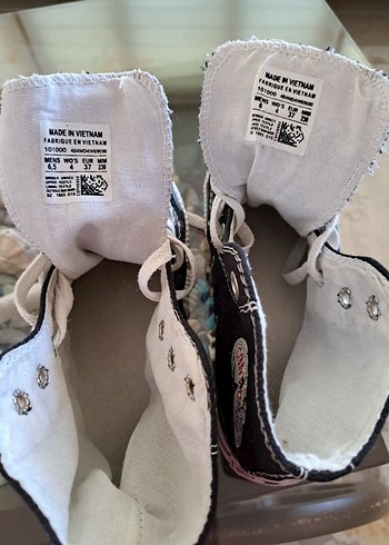 37 Beden Orijinal Converse Chuck Taylor Unisex Spor Ayakkabı