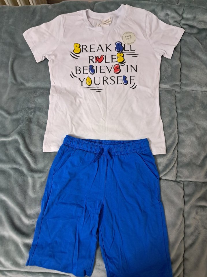 Defacto ikili şortlu takım erkek çocuk - Görsel 2