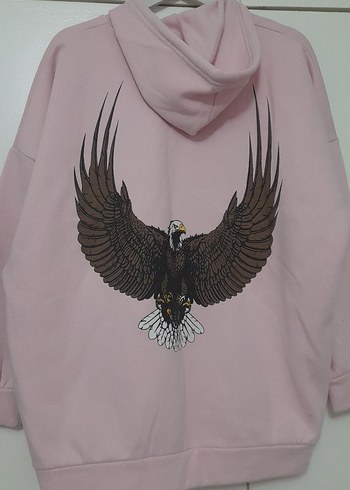 Pembe Sweatshirt - Görsel 4