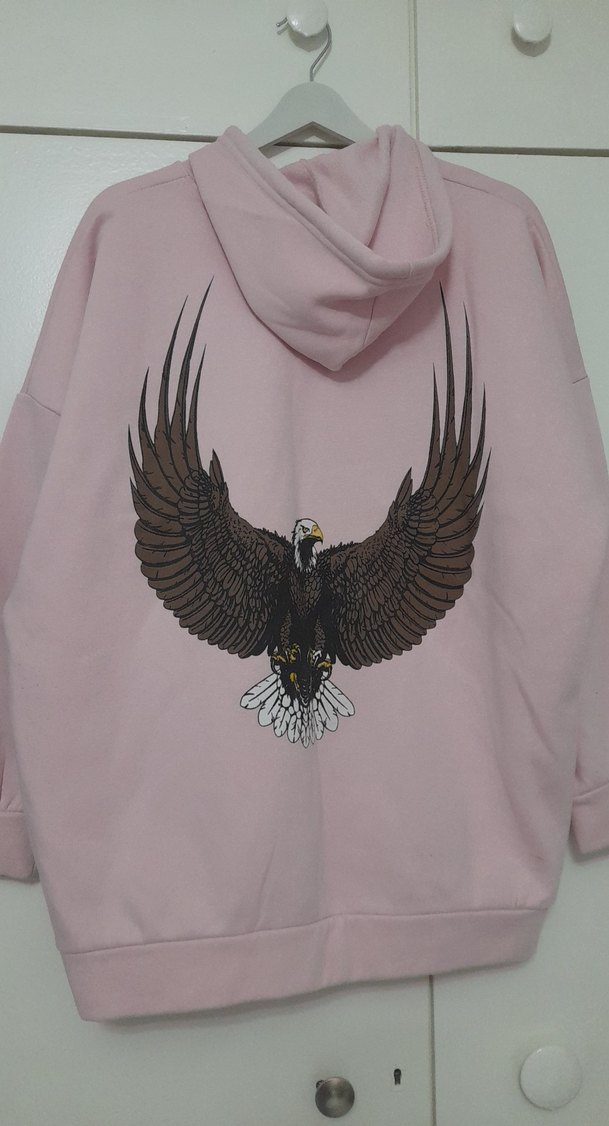 Pembe Sweatshirt - Görsel 4