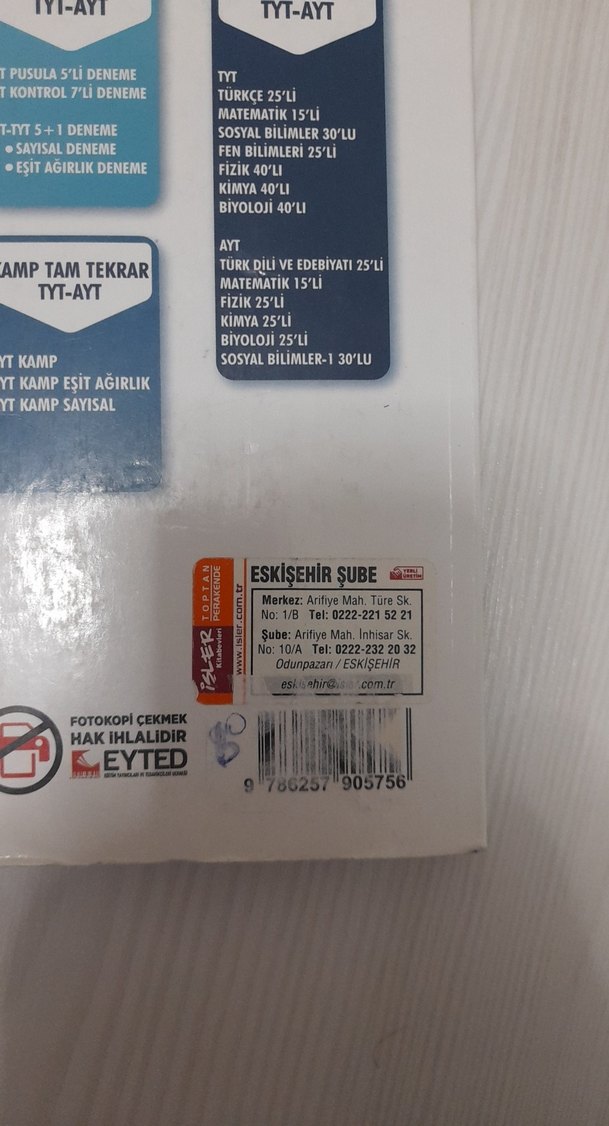 11. Sınıf Bilgi Sarmal Matematik Soru Bankası - Görsel 3