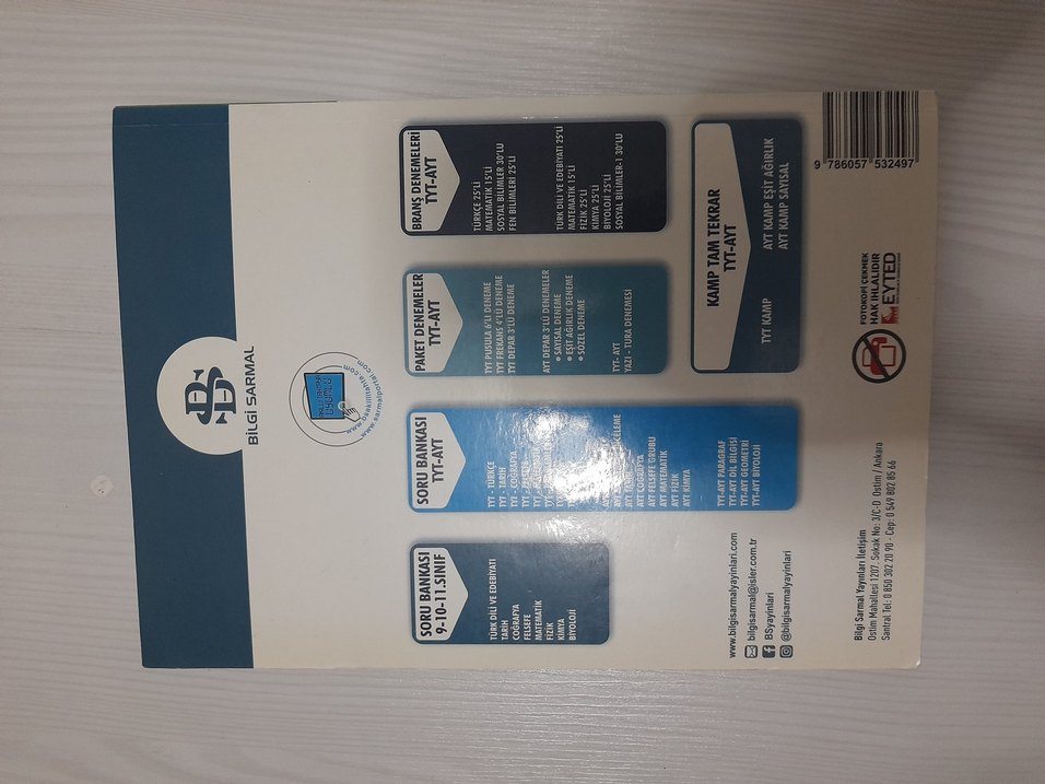 Bilgi Sarmal TYT-AYT Biyoloji Soru Bankası - Görsel 2